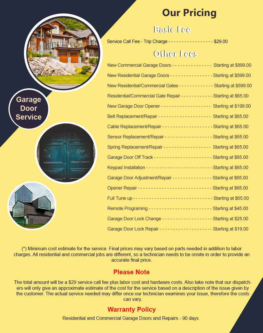 Elite Garage Door Service Jacksonville, FL 904-606-3518